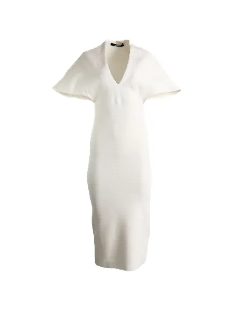 Jacquemus wide-sleeved dress White DRW00795AK00311