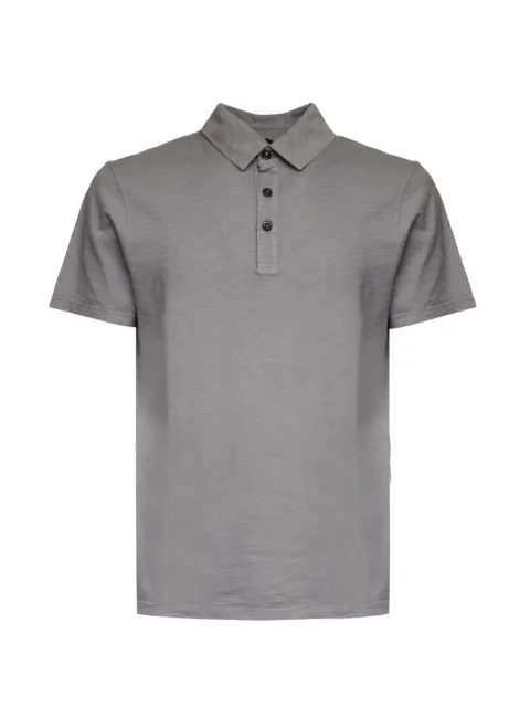DONDUP buttoned polo shirt Grey US352JF0195UPTD