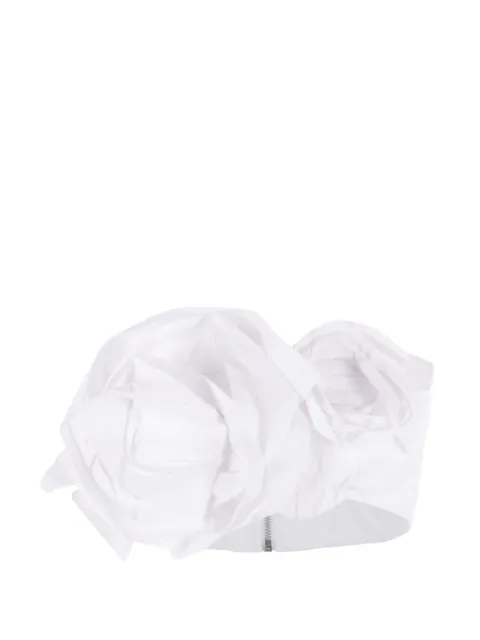 Simone Rocha bow-embellishment top White 54561287