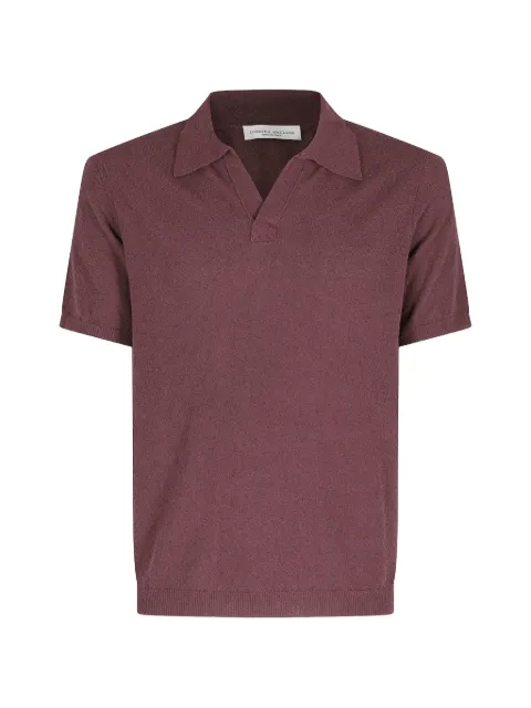 Roberto Collina V-neck T-shirt Red 261MYA44124098