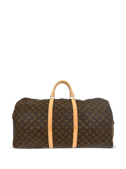 Louis Vuitton Pre-Owned 2002 60 Keepall duffle bag Brown 116940