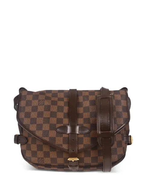 Louis Vuitton Pre-Owned 2010 30 Saumur messenger bag Brown 117232