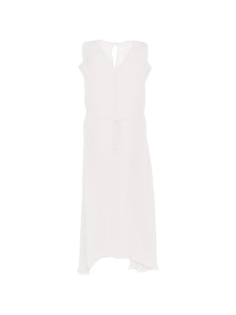 YEAREAST V-neck maxi dress Grey Y22653101016C