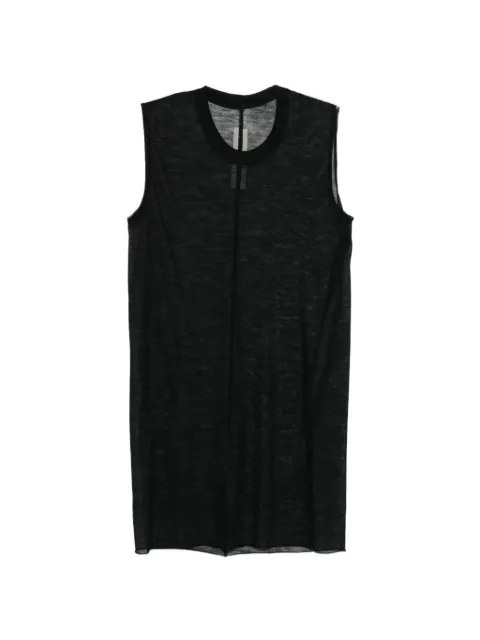 Rick Owens crew-neck tank top Black RU01F2151JWR