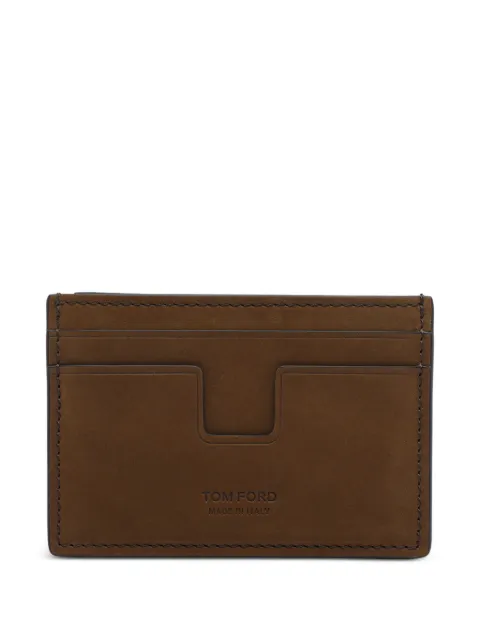 TOM FORD leather card holder Brown Y0232LCL504S