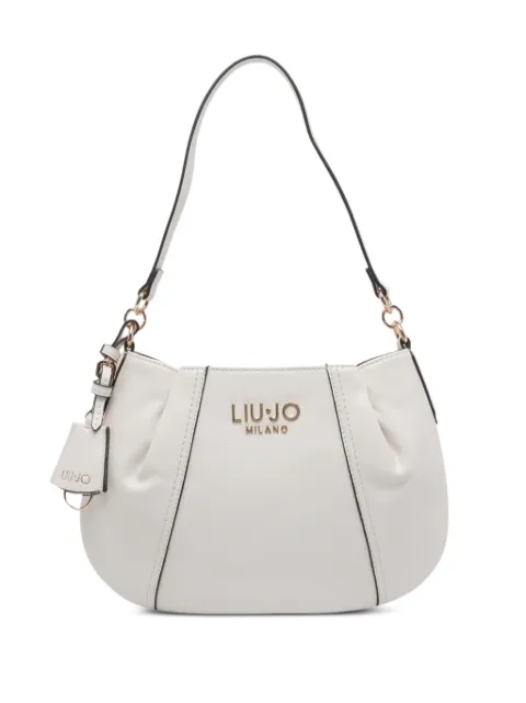 LIU JO logo shoulder bag White AA6167E1012