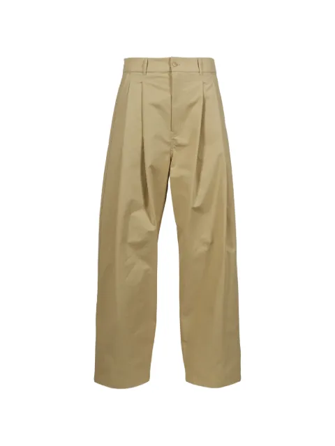 Hed Mayner pleated trousers Neutrals HMMC30063AHC162