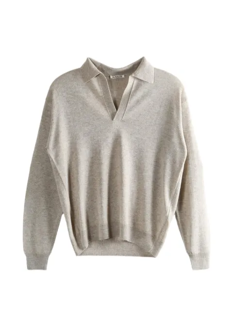 Auralee V-neck sweater Neutrals A26SP04SC