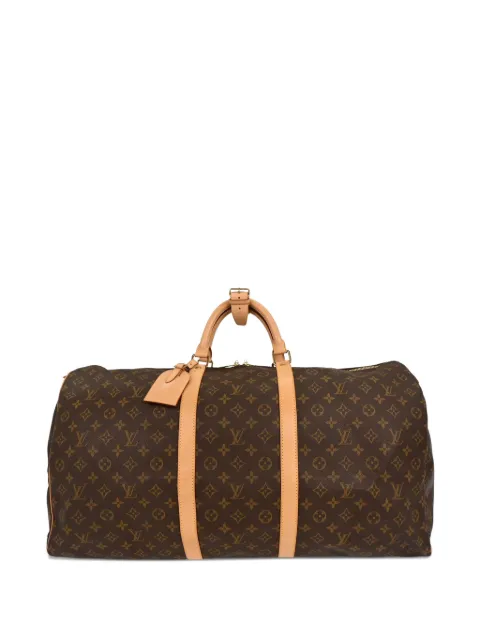 Louis Vuitton Pre-Owned 2001 60 Keepall Monogram duffle bag Brown 116628
