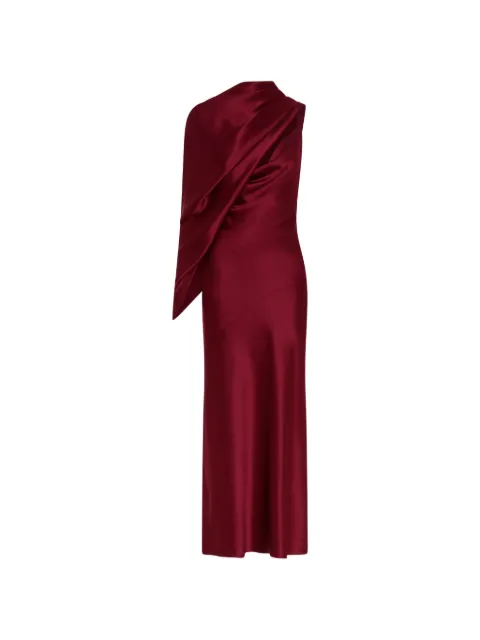 Nicholas Nelia cowl-neck maxi dress Red H25D2861AB