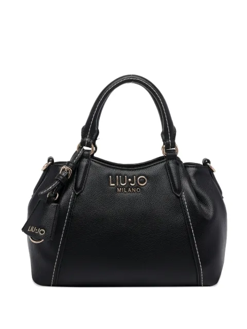 LIU JO logo tote bag Black AA6169E1012