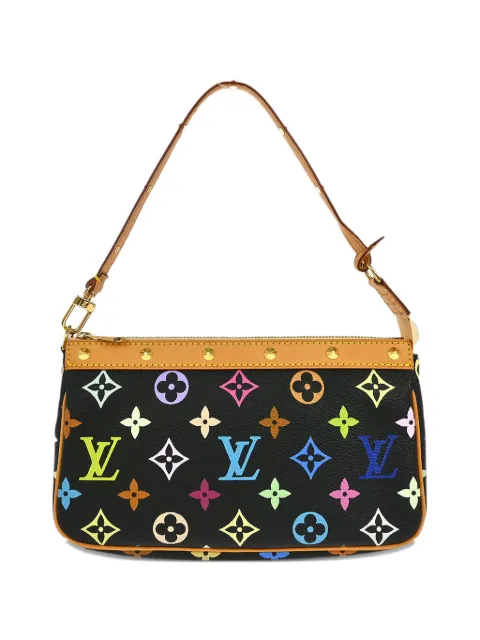 Louis Vuitton Pre-Owned x Takashi Murakami 2004 Monogram Multicolour canvas tote bag Black 116295