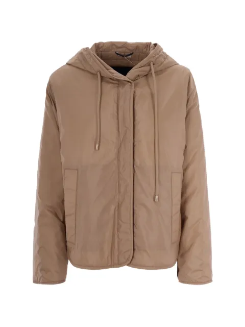 Weekend Max Mara Agreste hooded jacket Neutrals 2615481041600