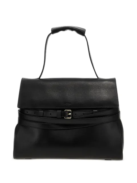 Moschino Tie Me belt-detail tote bag Black MC4162PP1OOA0000