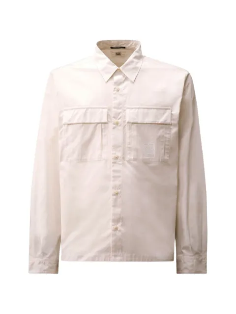 C.P. Company Metropolis gabardine shirt Neutrals 20CLSH024A006472A