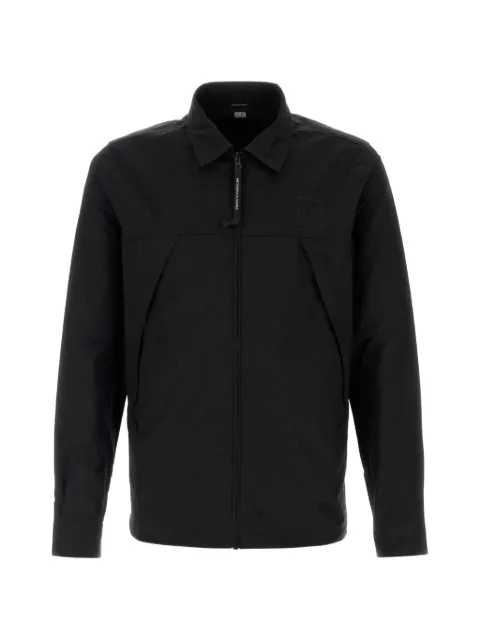 C.P. Company Metropolis gabardine shirt jacket Black 20CLOS062A006472A999