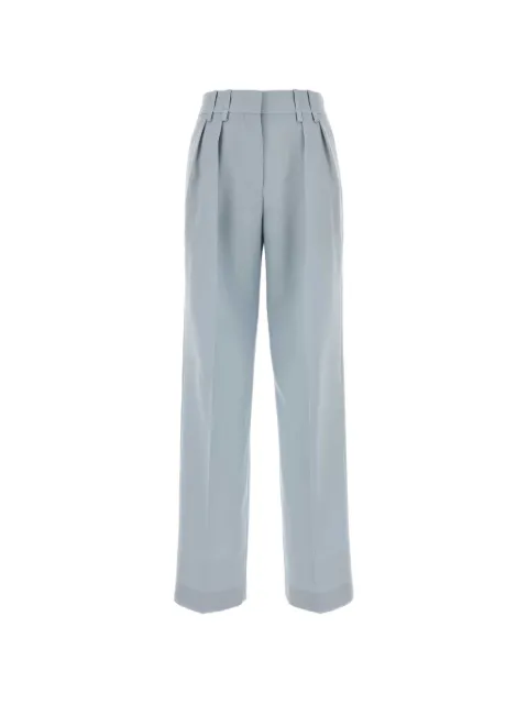 Jil Sander pleated trousers Blue J01KA0194J40002