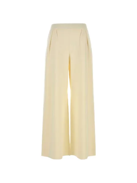 Max Mara wide-leg wool trousers Neutrals 2611331011600