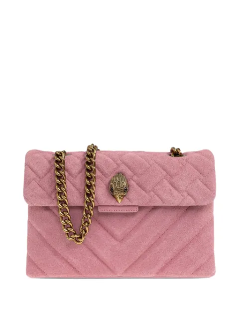 Kurt Geiger London Kensington quilted chain shoulder bag Pink 5021598219