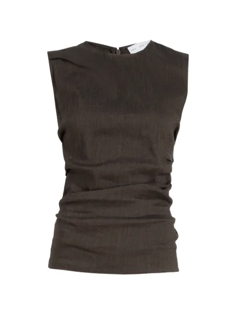 Proenza Schouler White Label Anoushka top Brown WL2624613AC154