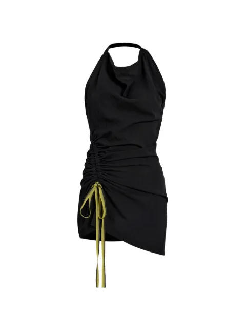 Proenza Schouler Melia ruched-detail top Black R2634003BY378