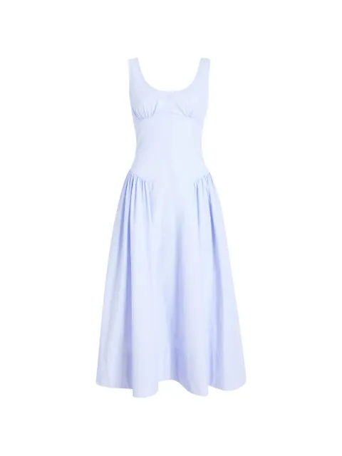 Proenza Schouler White Label Kendall midi dress Blue WL2623543SC099