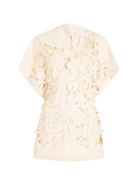 Proenza Schouler Dima laser-cut top Neutrals R2624015BY342