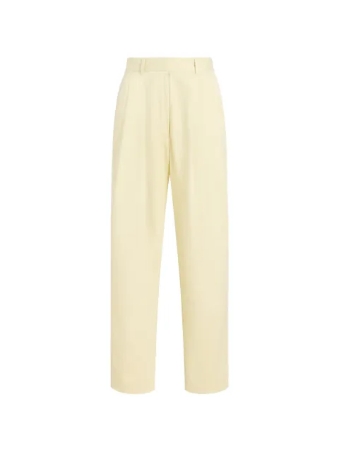 Proenza Schouler White Label Taya pleated trousers Yellow WL2626309AC175