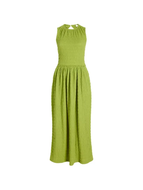 Proenza Schouler White Label Zoira textured maxi dress Green WL2623177JC193