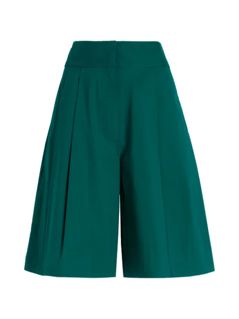 Proenza Schouler White Label Clio pleated shorts Green WL2636302SC097