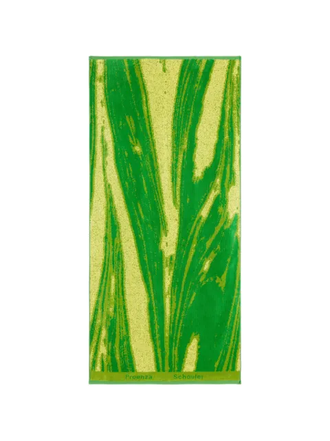 Proenza Schouler abstract-print towel Green R2639002TML01