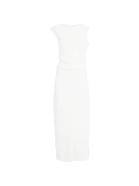 Proenza Schouler Damea midi dress Neutrals R2623010BBY116