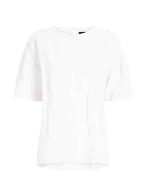 Proenza Schouler Hansly textured top White R2624012AC181
