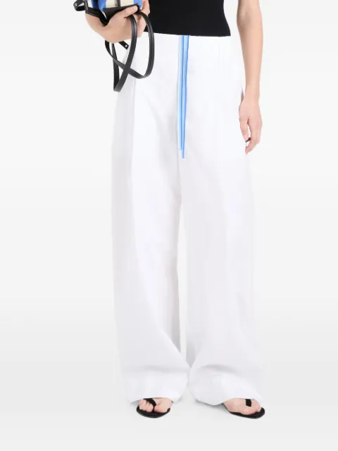 Proenza Schouler Lissia pleated trousers White R2636004SC140