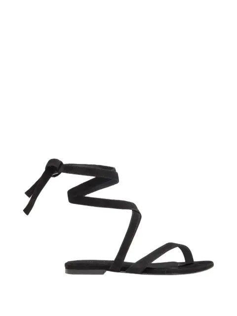 Proenza Schouler Tee wrap sandals Black SH262120G004FR