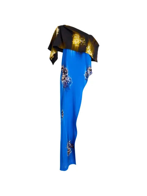 Proenza Schouler Haya printed top Blue R2624011BYP376