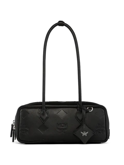 MCM maxi Aren East West shoulder bag Black MWSGSTA01BK