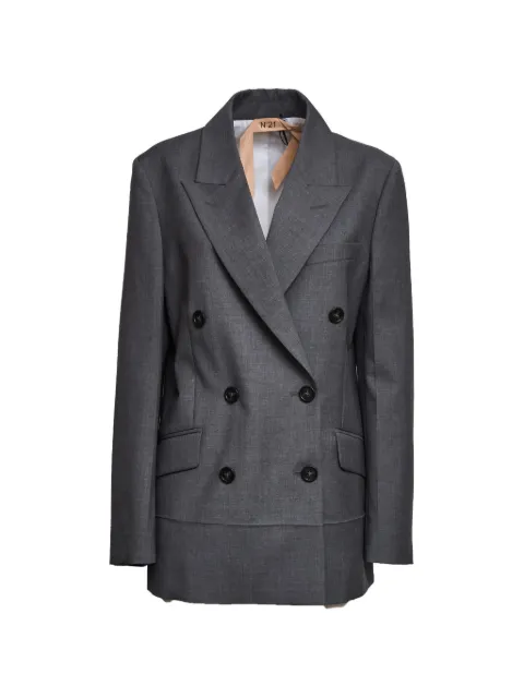 Nº21 double-breasted blazer Grey L0313016