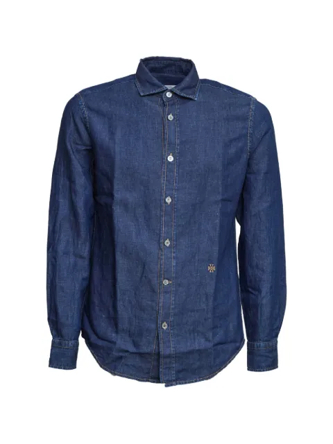 Jacob Cohën Chambray button closure shirt Blue JUMC0011007T883AS1