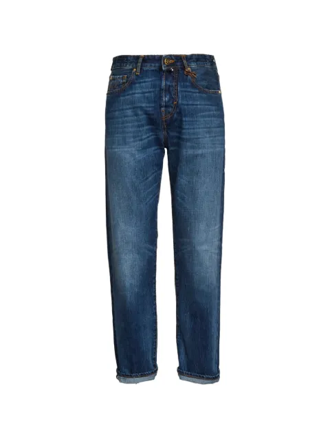 Jacob Cohën button closure regular-straight jeans Blue JULQL031082T850AV1