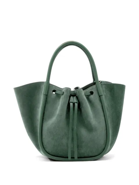 Proenza Schouler small Ruched tote bag Green HB254113C012P