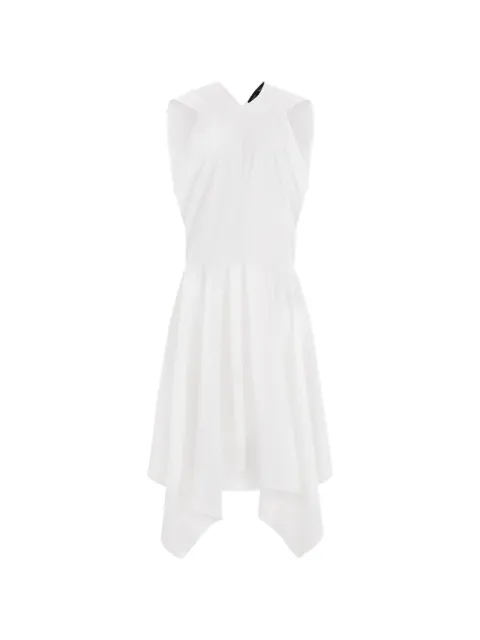 Proenza Schouler Sybella handkerchief-hem midi dress White R2633005SC140