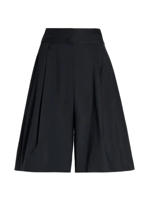 Proenza Schouler White Label Clio pleated shorts Black WL2636302SC097