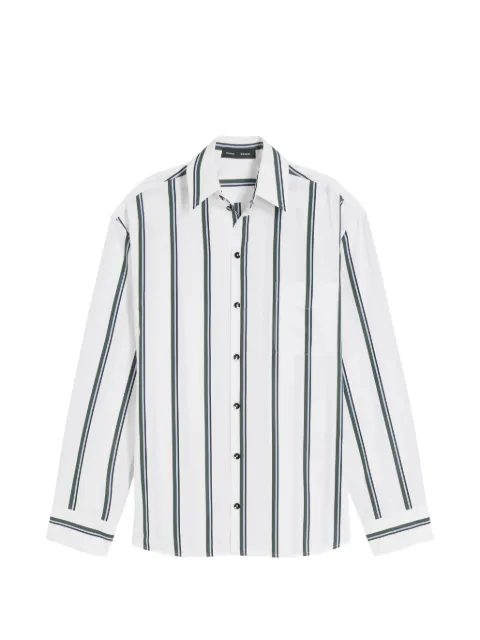 Proenza Schouler Alia striped shirt White R2624007SC101