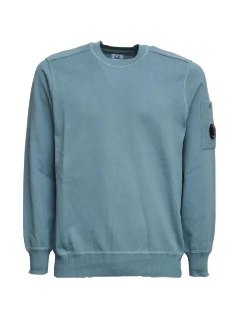 C.P. Company pocket crewneck sweater Blue 20CMKN102A110560A809