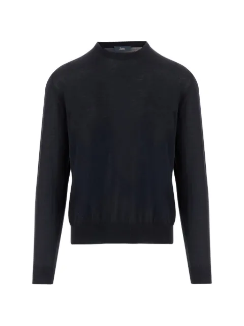 Herno crew-neck sweater Blue MG000201U70025