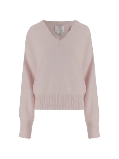 SA SU PHI crew-neck sweater Pink S266550205