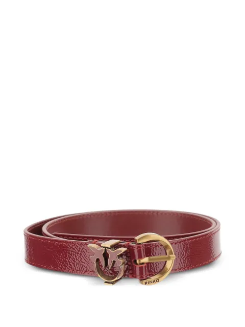 PINKO bird-detail buckle belt Red 102820A2X6