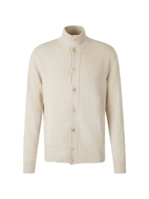 Zanone buttoned cardigan Neutrals 810150Z1337