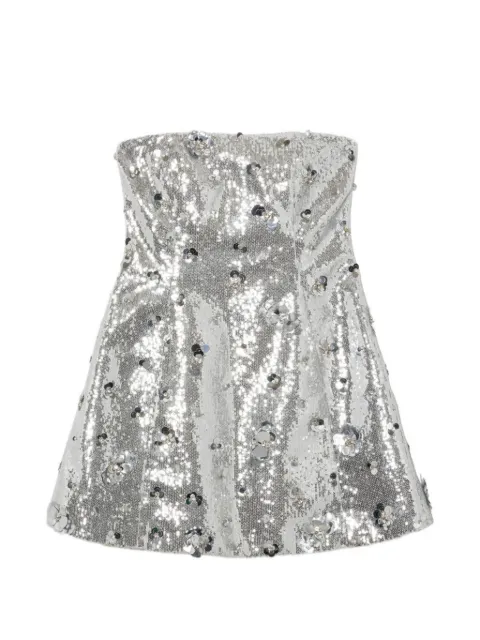 SIMKHAI Arta mini dress Silver 1261000S